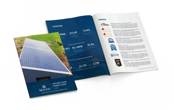 Skyline Clean Energy Fund 2020 Annual Report