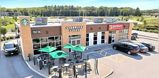 Skyline Retail REIT purchased a recently built retail plaza