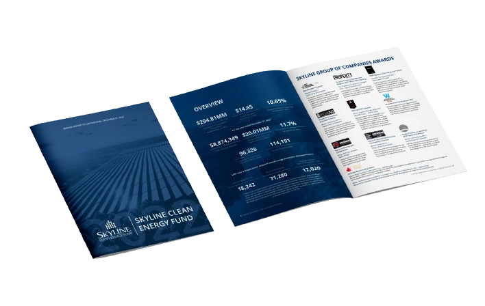 Skyline Clean Energy Fund 2022 Annual Report