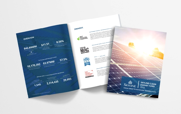 Skyline Clean Energy Fund 2019 Annual Report