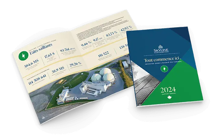 Rapport annuel de Skyline Clean Energy Fund 2024