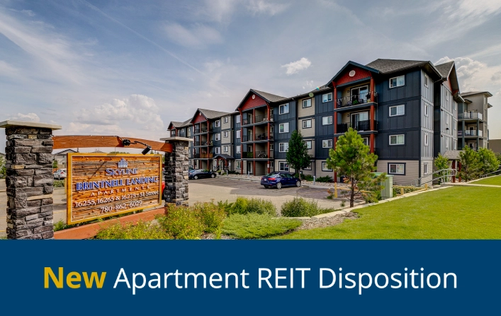 Skyline Apartment REIT sells Edmonton, Alberta property