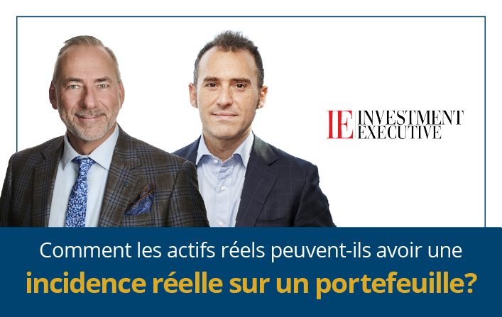 Comment les actifs réels peuvent-ils avoir une incidence réelle sur un portefeuille?
