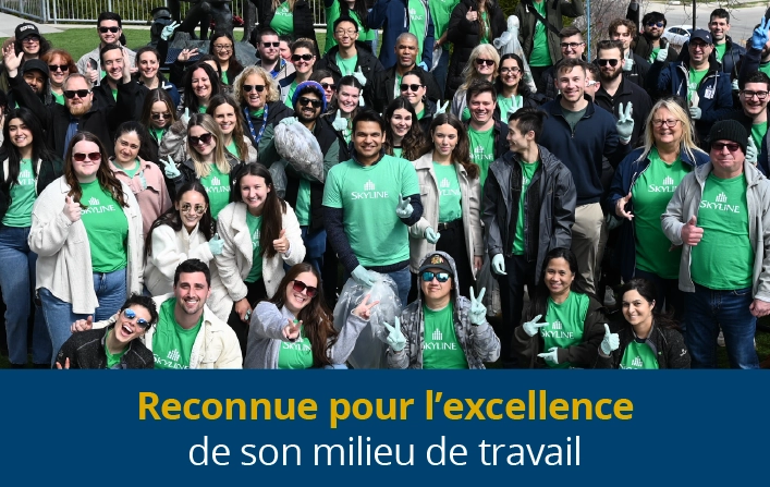 Reconnue pour l’excellence de son milieu de travail