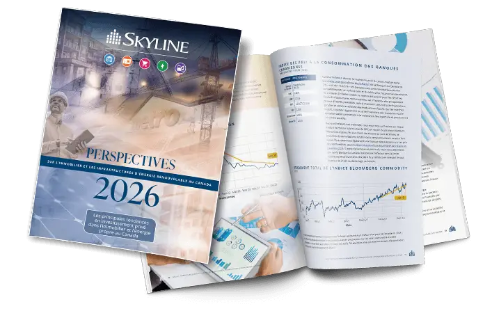 Perspectives 2026 sur l’immobilier et les infrastructures renouvelables au Canada