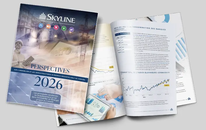 Perspectives 2026 sur l’immobilier et les infrastructures renouvelables au Canada