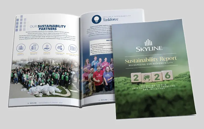 Skyline 2026 Sustainability Report pdf cover image