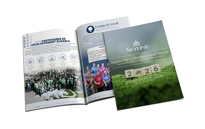 Skyline publie son rapport sur le développement durable pour 2026