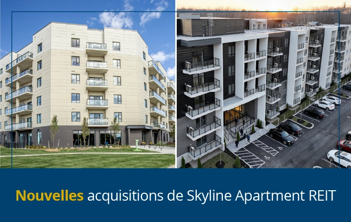 Acquisitions de Skyline Apartment REIT