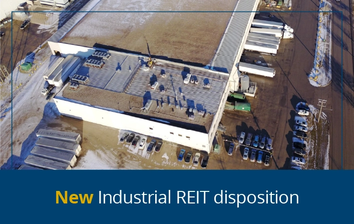 Skyline Industrial REIT Sells Winnipeg, MB Property