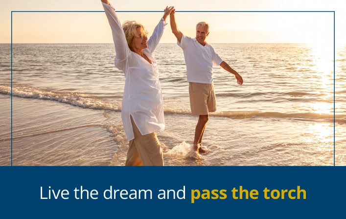 Live the dream and pass the torch