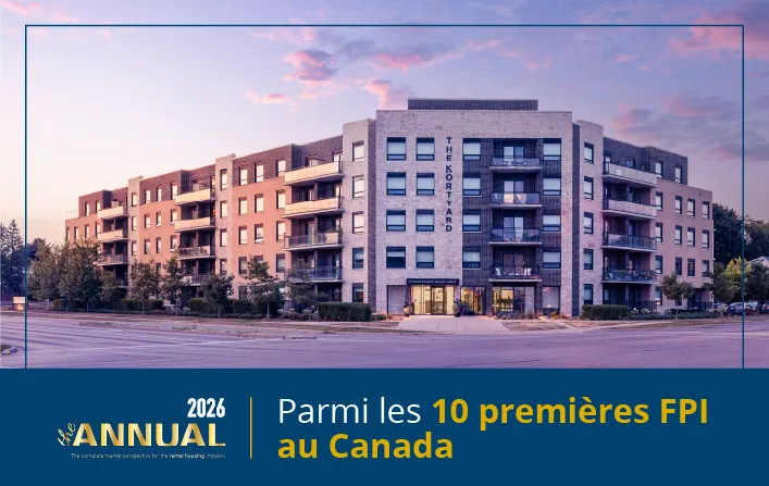 Skyline Apartment REIT parmi les dix premières FPI au Canada selon theANNUAL 2026