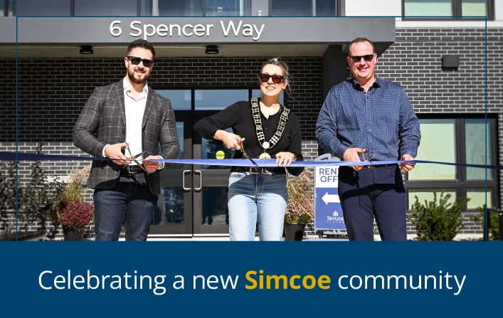 Celebrating a new Simcoe community